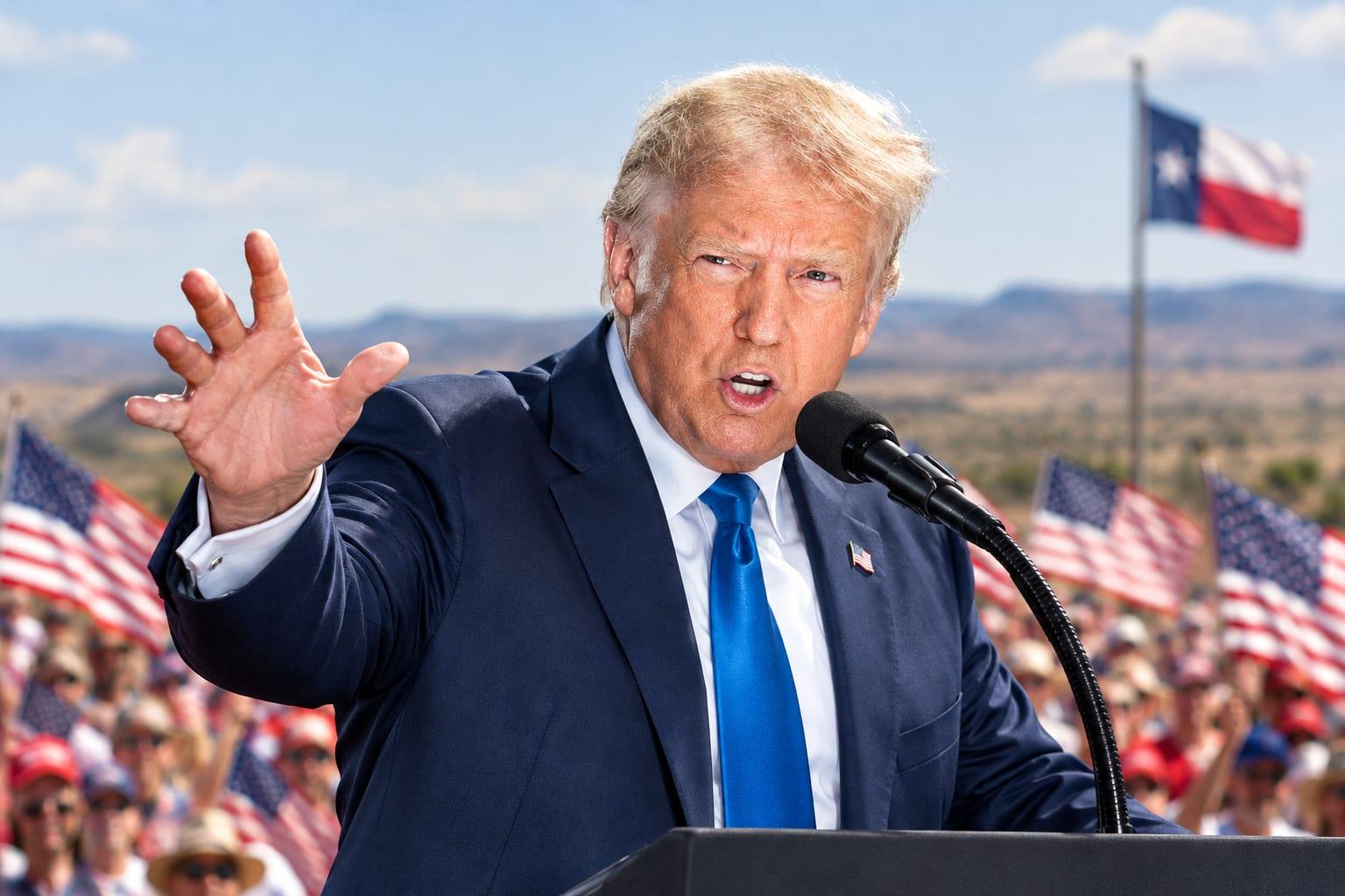 BOMBSHELL: Trump Rallies in Texas, Unveils Major Savings Initiative for American Families