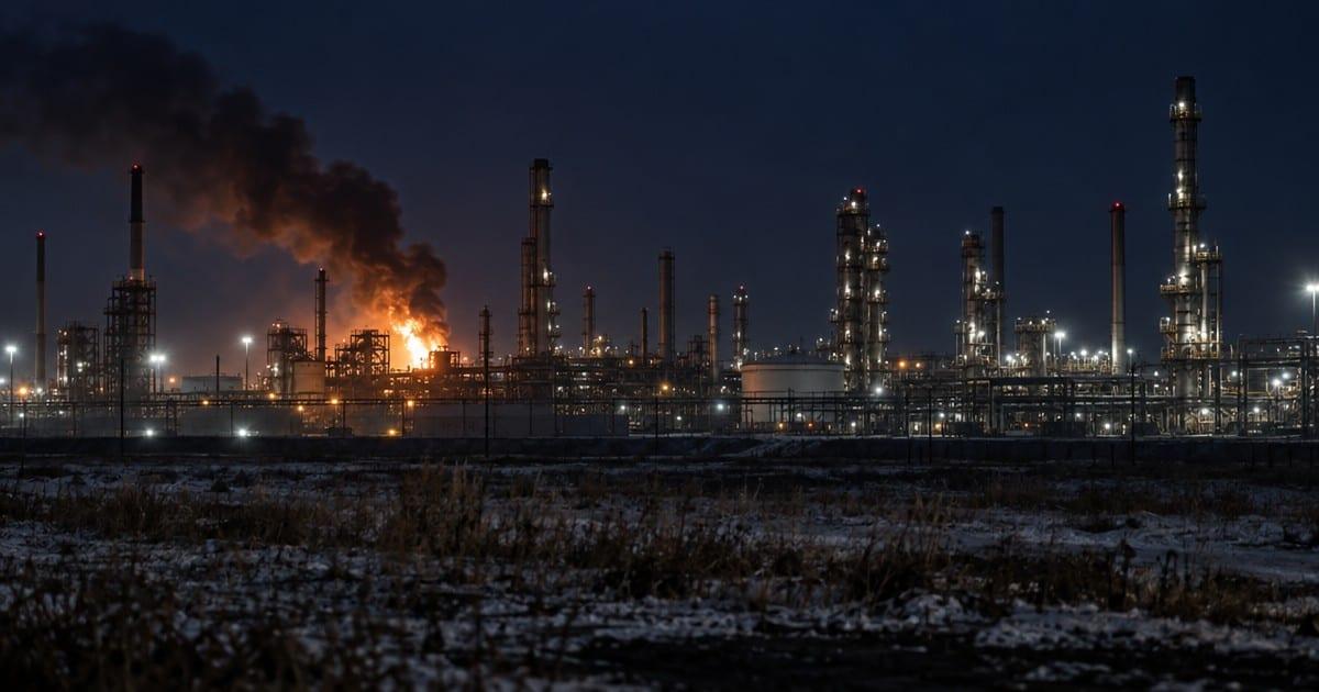 ZELENSKYY RESUMES REFINERY STRIKES, ACCUSES U.S. OF 'DANGEROUS' WITHDRAWAL