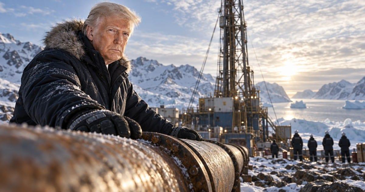 BOMBSHELL: Trump Forces Greenland’s Hand on Arctic Oil, Gas, and Critical Minerals as Copenhagen Panics
