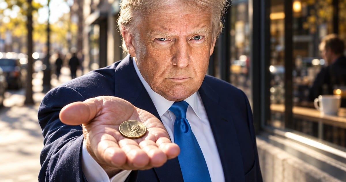 TREASURY'S NEW CHALLENGE: Brandon Beach Tells Patriots to Spend Trump Dollar Coins at Liberal Coffee Shops