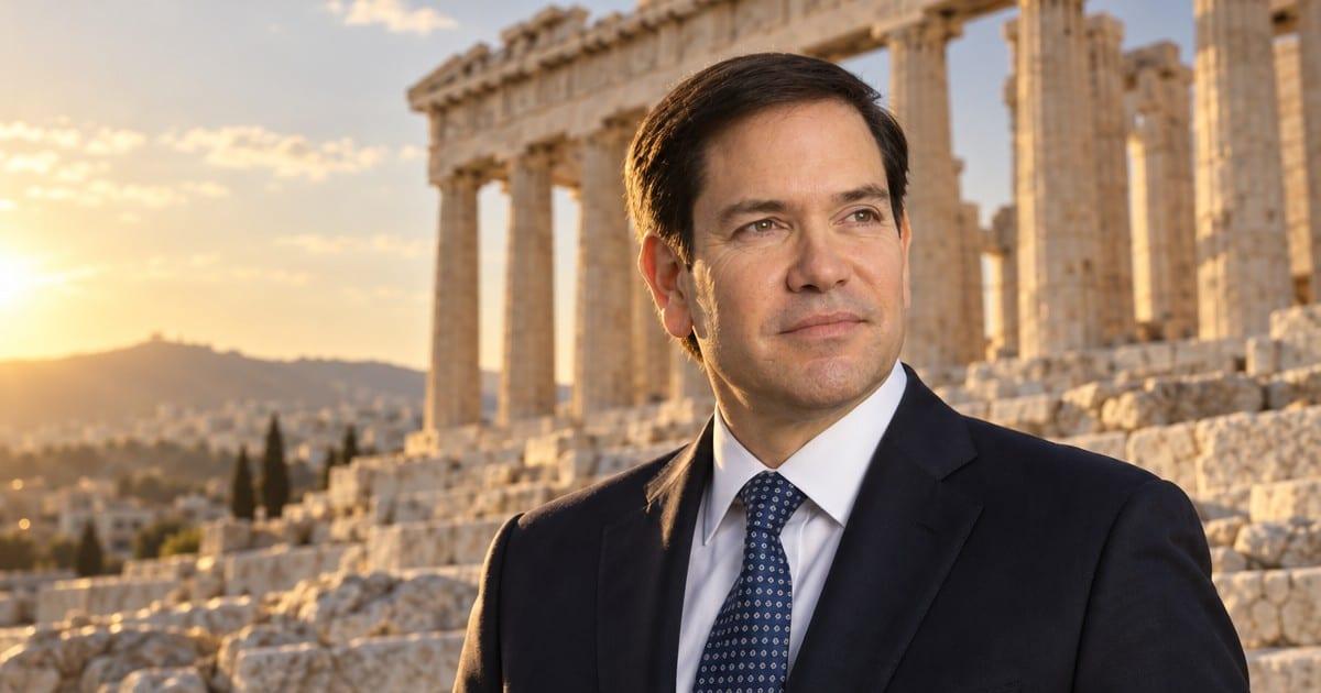 Rubio: America First Policy Inherits Western Civilization Values in Athens Address