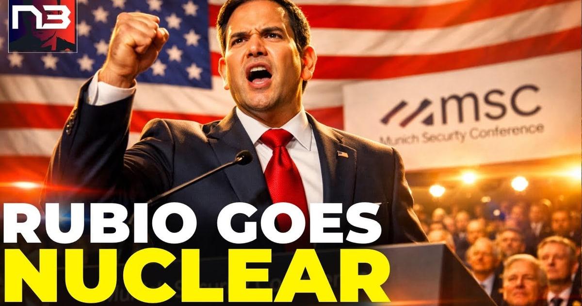 RUBIO SILENCES Munich Globalists with ONE LINE That Has 2028 Frontrunner Speculation EXPLODING
