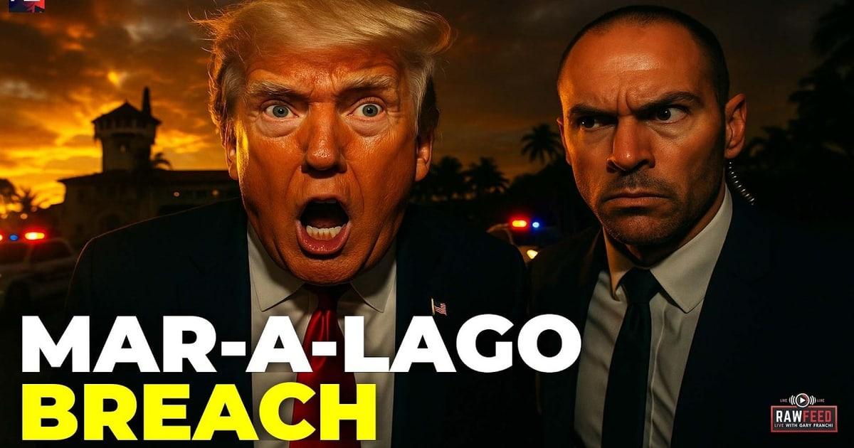 BREAKING: Secret Service KILLS Armed Intruder at Mar-a-Lago as Deep State Desperation Reaches Dangerous New Level