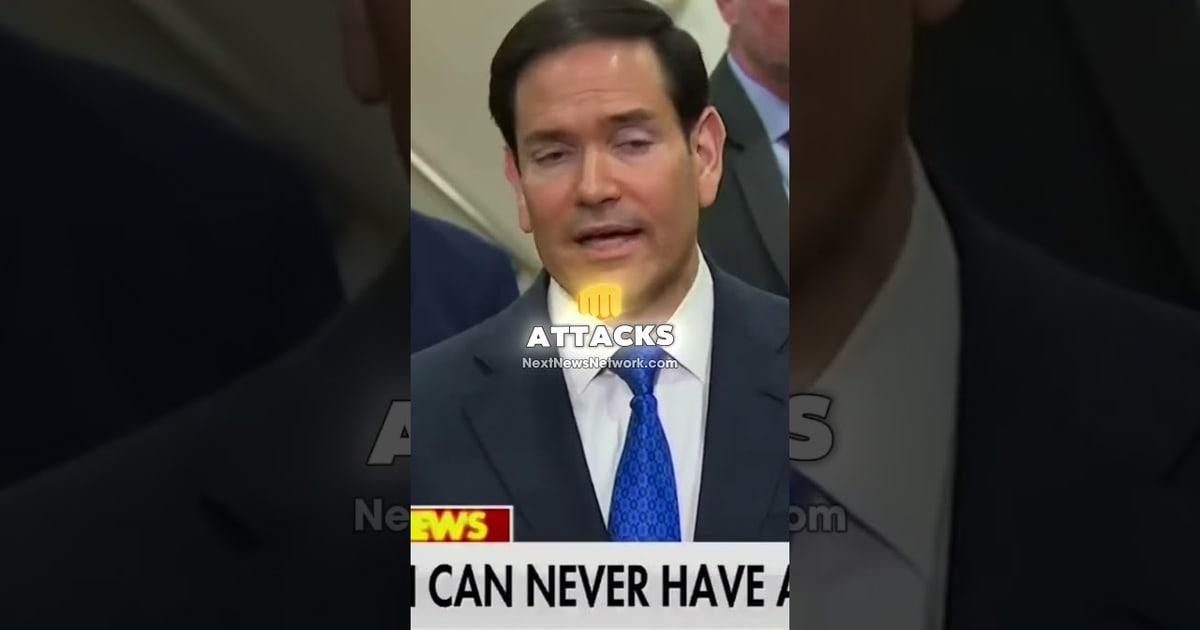 BREAKING: Marco Rubio Sends CHILLING Warning About What's Coming for Iran