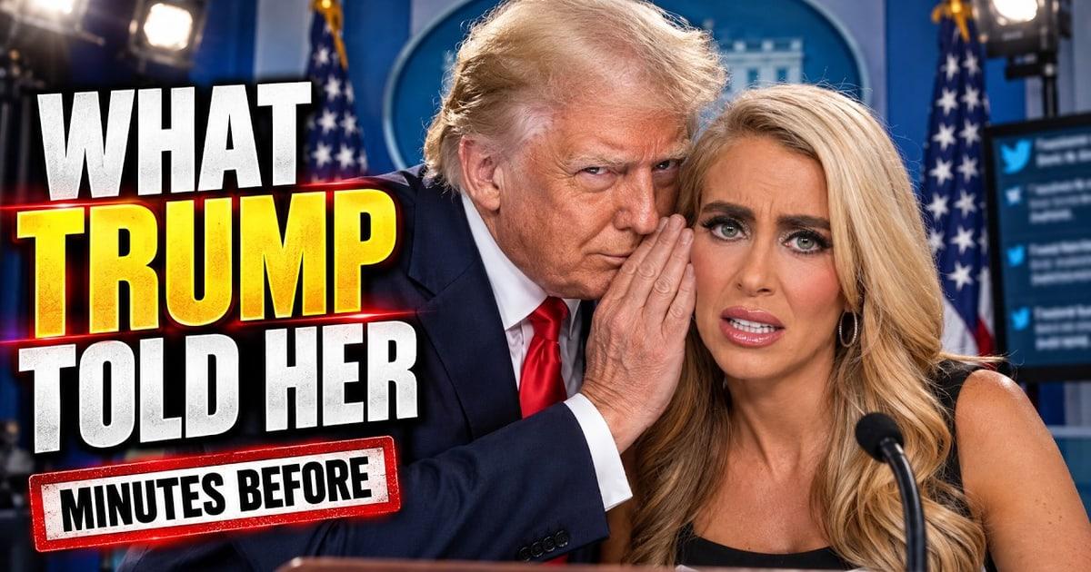 BOMBSHELL: Trump Saved Katie Zacharia From the Press Corps' Four-Day Bloodbath — 'She's Been Brutalized by the Media'