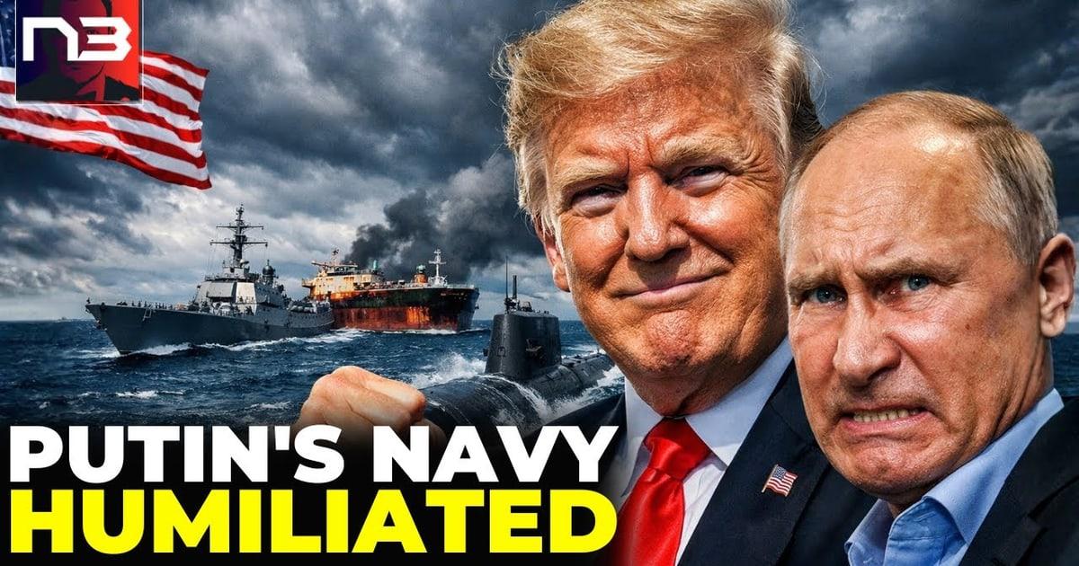 VICTORY: Russia BLINKS as Trump's Navy Seizes Sanctioned Tanker—America Is BACK