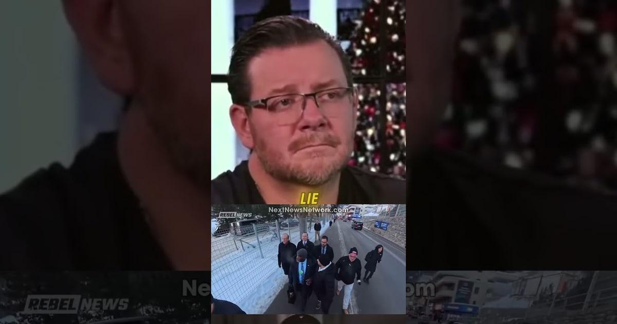 CAUGHT ON CAMERA: BlackRock CEO Larry Fink's Bodyguard ASSAULTS Reporter at Davos - This Is the Globalist Elite's True Face