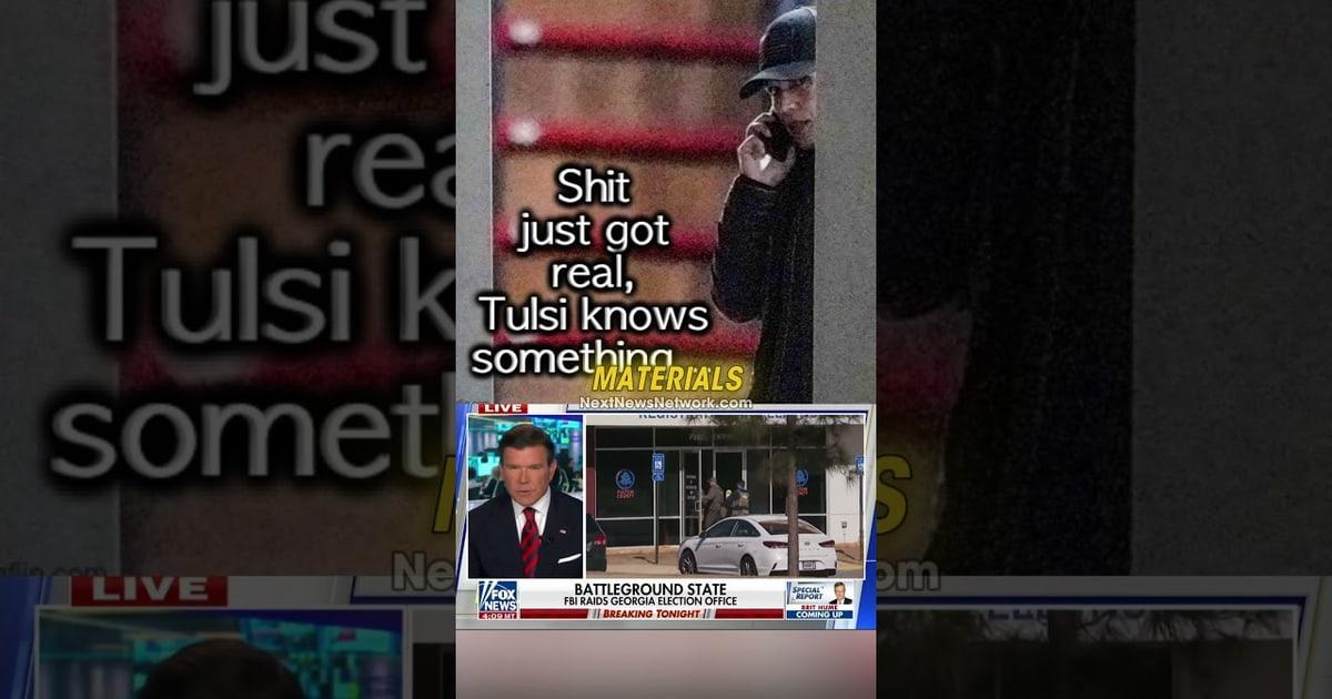 BOMBSHELL: Tulsi Gabbard Unleashes Intelligence Community on Georgia Election Fraud Investigation