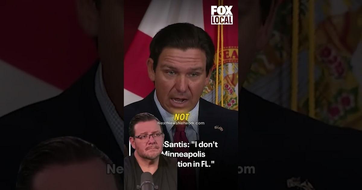 BREAKING: DeSantis Deploys Florida National Guard to BACK ICE Agents as Democrat Cities Descend into Chaos