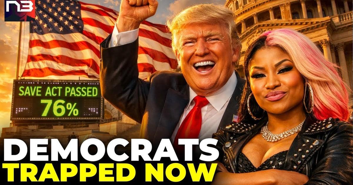 TRAPPED: Democrats Have NO ESCAPE After 76% of Black Americans Back Voter ID – The SAVE Act Is Coming