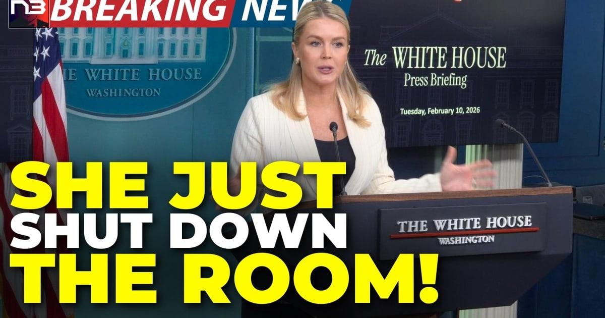SILENCED: Karoline Leavitt Pulls Out THE LIST and Absolutely DESTROYS Press Corps Obsessed with Epstein Narrative