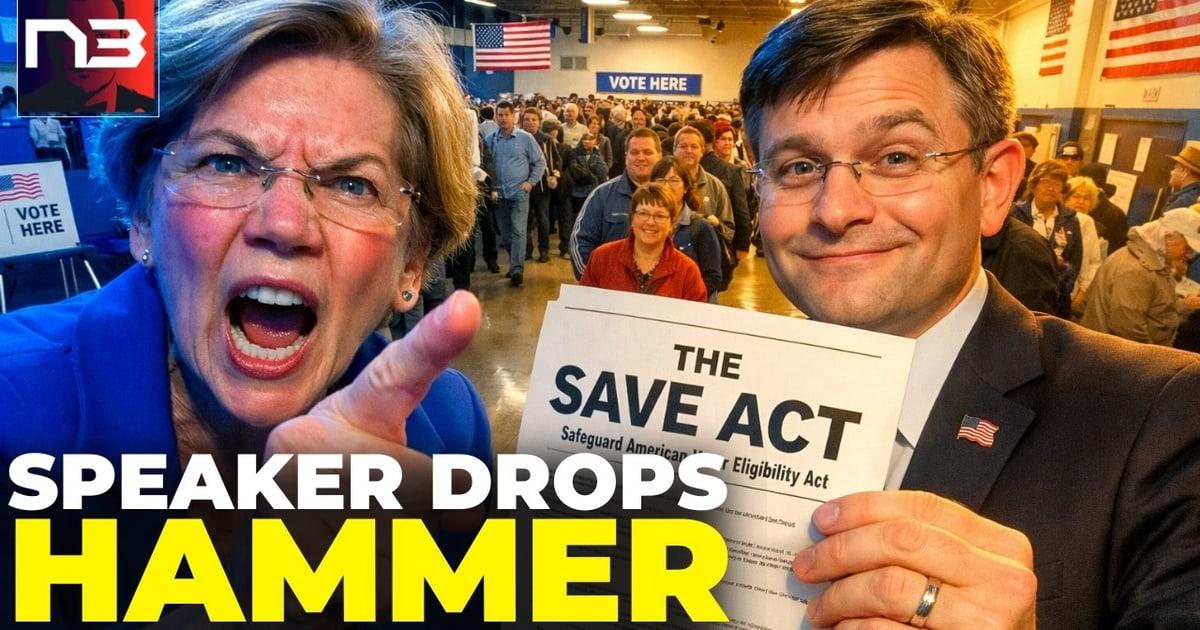 EXPOSED: Speaker Johnson Reveals What Democrats Are HIDING About Illegal Voters as SAVE Act Passes House