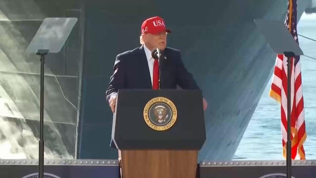 President Trump Announces Major Shipyard Construction and Iranian Military Actions