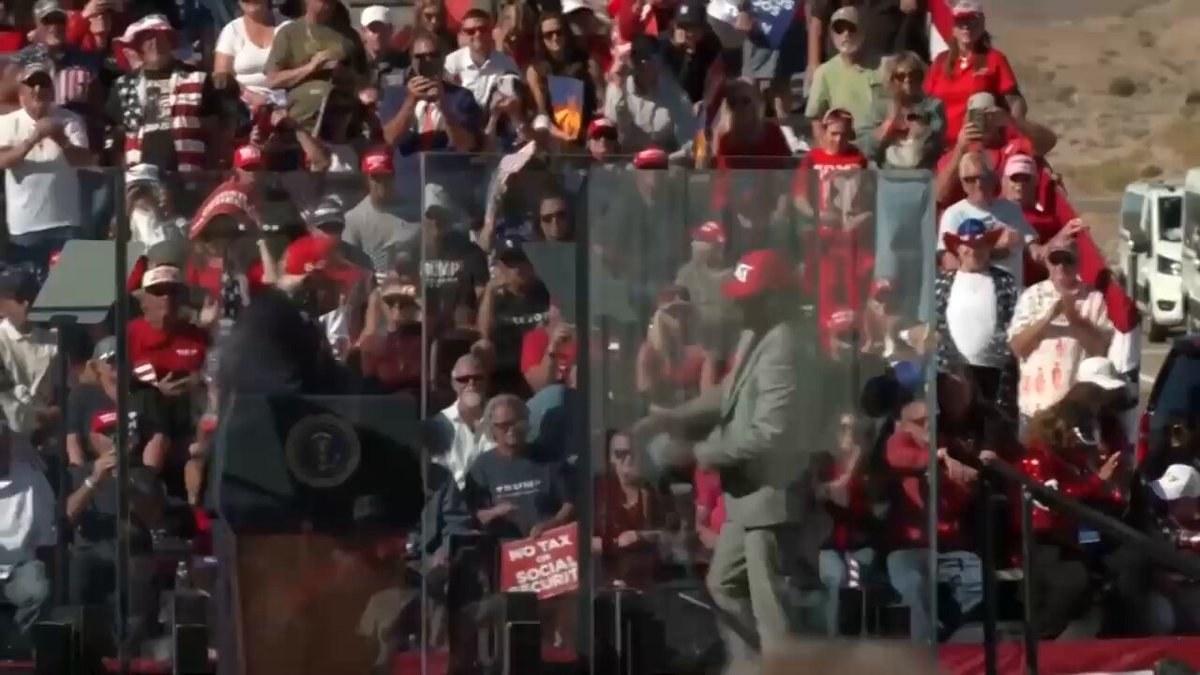 Trump Brings America First Record to Bullhead City as Air Force One Makes Inaugural Airport Rally Landing