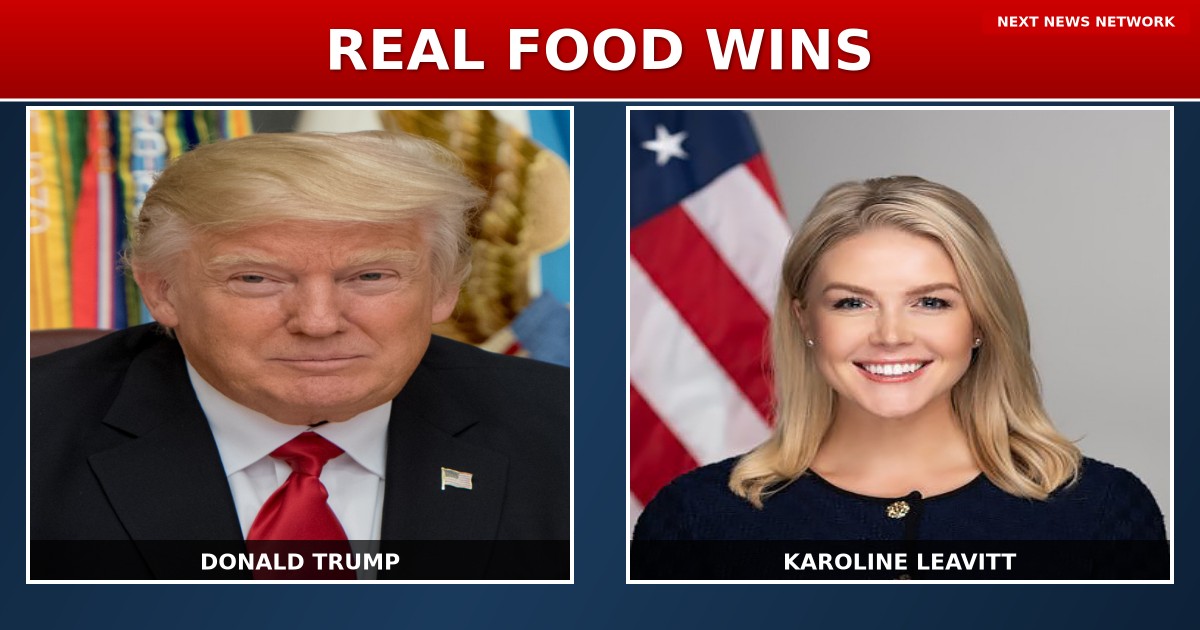 TRUMP ADMINISTRATION DELIVERS: New Dietary Guidelines Put REAL FOOD First in 'Make America Healthy Again' Victory