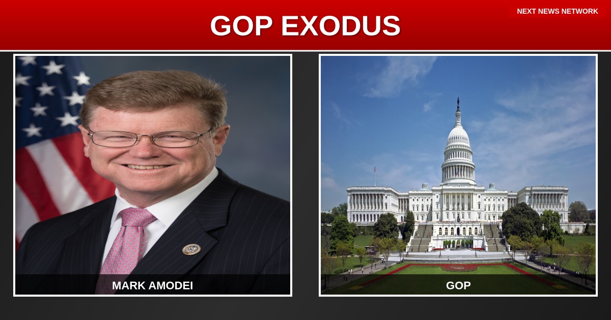 BREAKING: Nevada's Last Republican Congressman RETIRES as GOP Exodus from House Accelerates