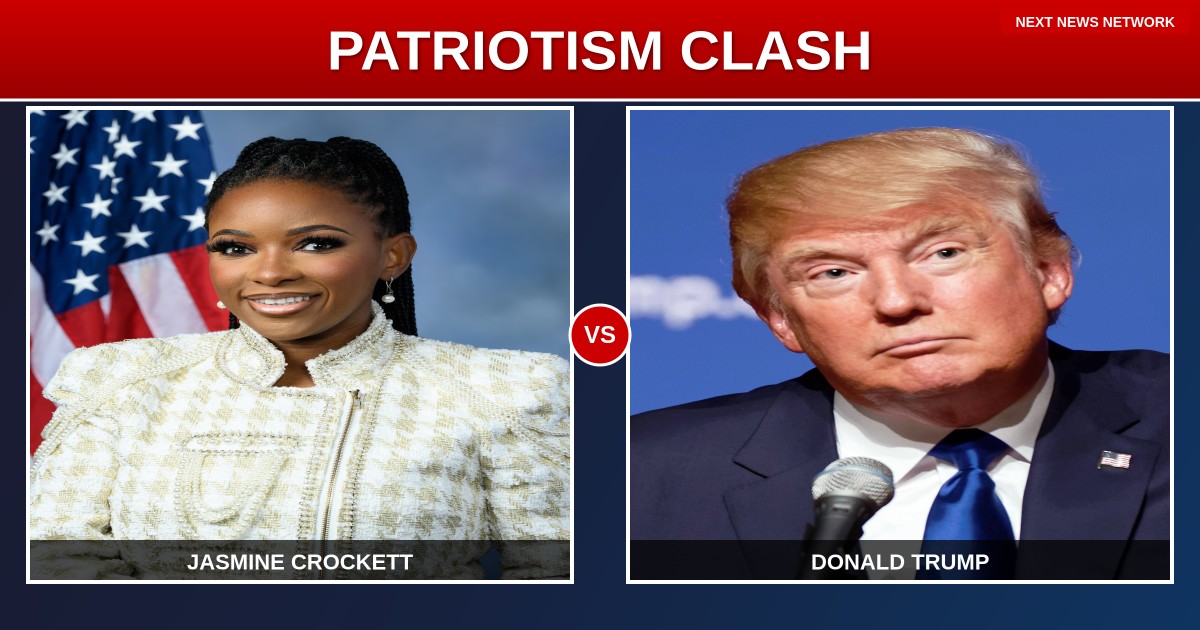 DELUSIONAL Democrat Jasmine Crockett Claims 'Real Patriotism' Means BLOCKING Trump's Immigration Crackdown