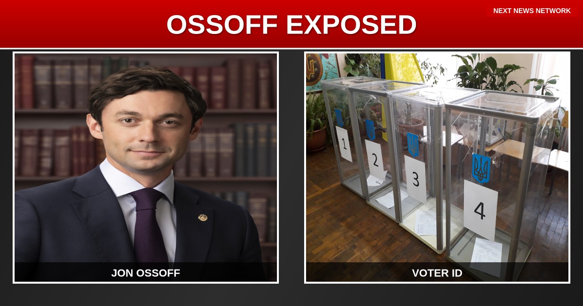 EXPOSED: Senate Democrat Jon Ossoff Demands Photo ID for Campaign Rally While OPPOSING Voter ID Laws