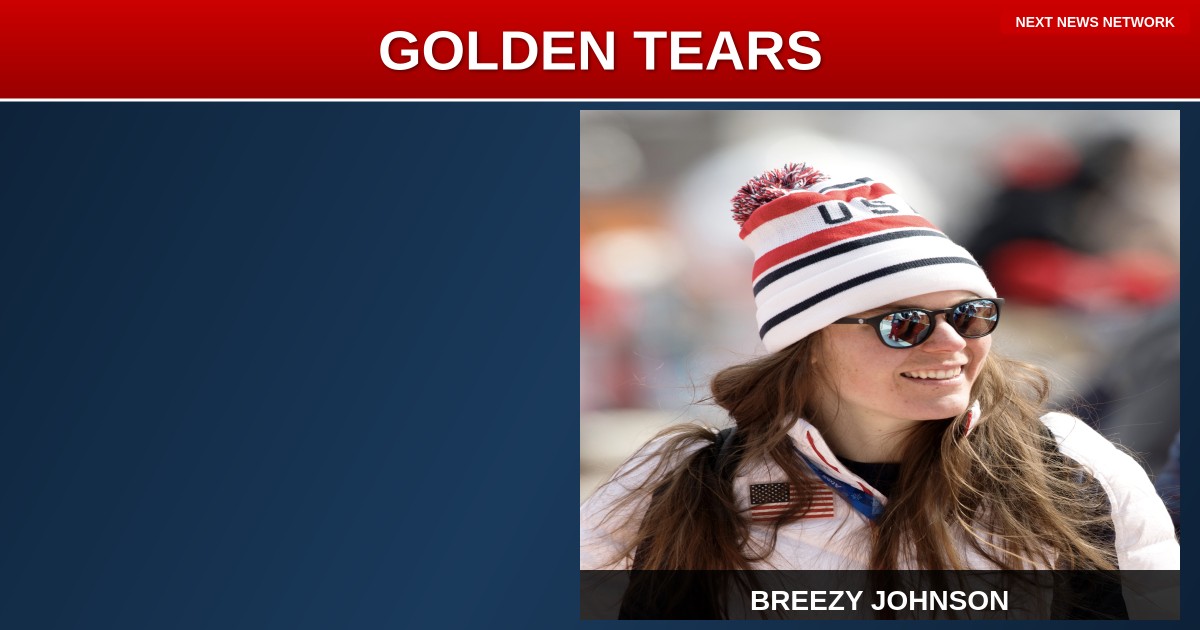 PURE PATRIOTISM: Team USA's Breezy Johnson BREAKS DOWN in Tears During National Anthem After HISTORIC Gold Medal Win