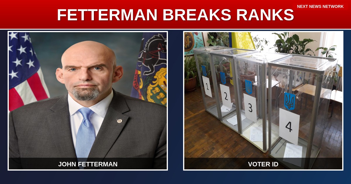 BREAKING: Liberal Senator John Fetterman STUNS Democrats With Pro-Voter ID Stance