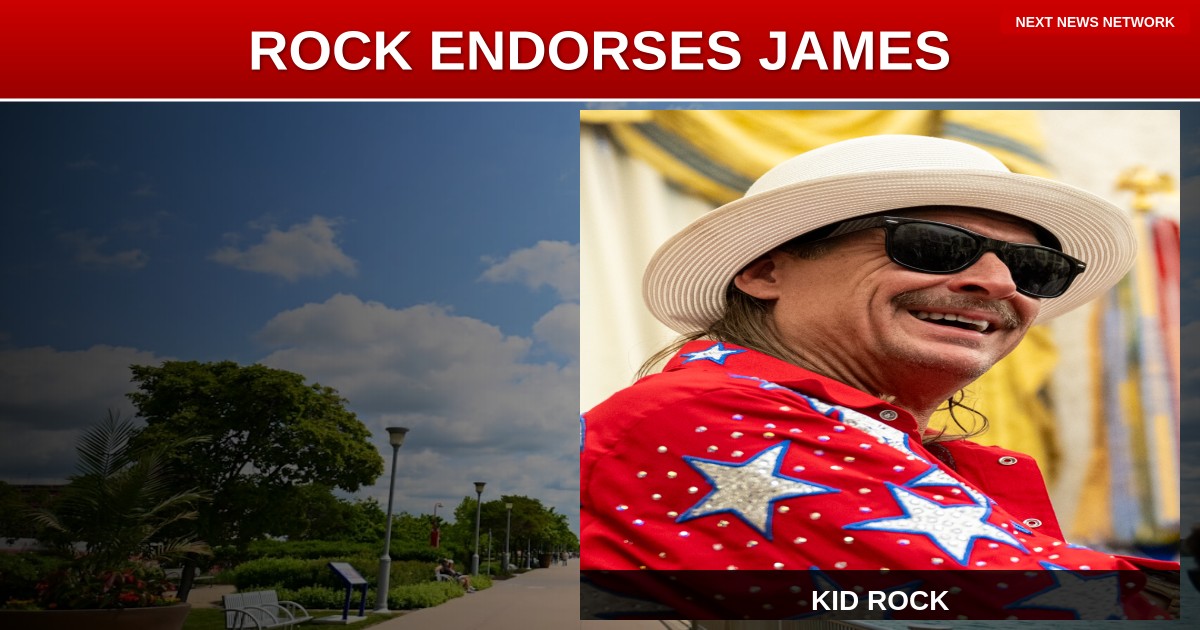 PATRIOT POWER: Kid Rock Backs Trump Ally John James for Michigan Governor - Democrats PANIC as Star Power Joins MAGA Movement