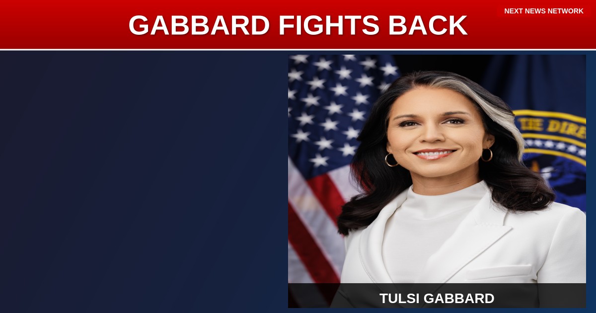 DEEP STATE ATTACK: Tulsi Gabbard FIGHTS BACK Against 'Baseless' Whistleblower Smear Campaign