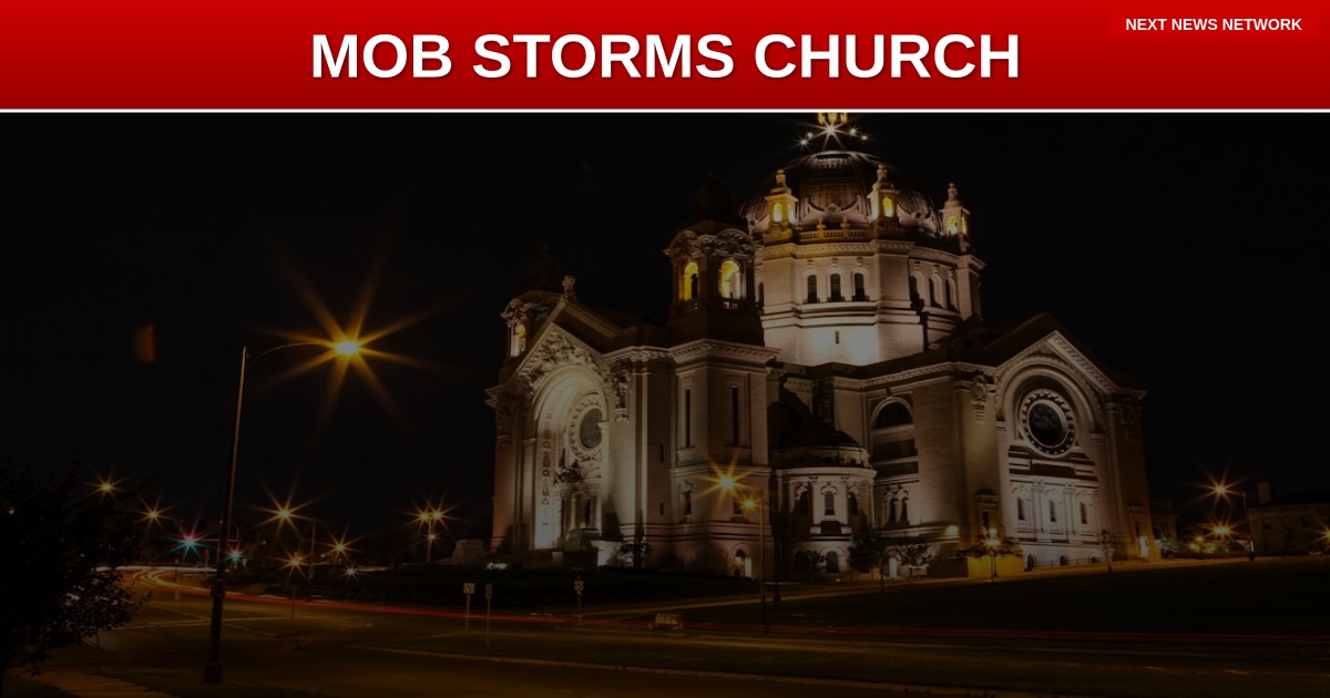 RELIGIOUS PERSECUTION: Leftist MOB Storms Church During Worship Service