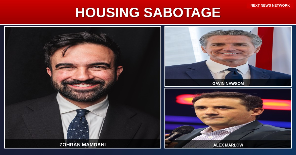 EXPOSED: Radical Dems Mamdani and Newsom's Housing Scheme Designed to 'DESTROY THE SYSTEM'