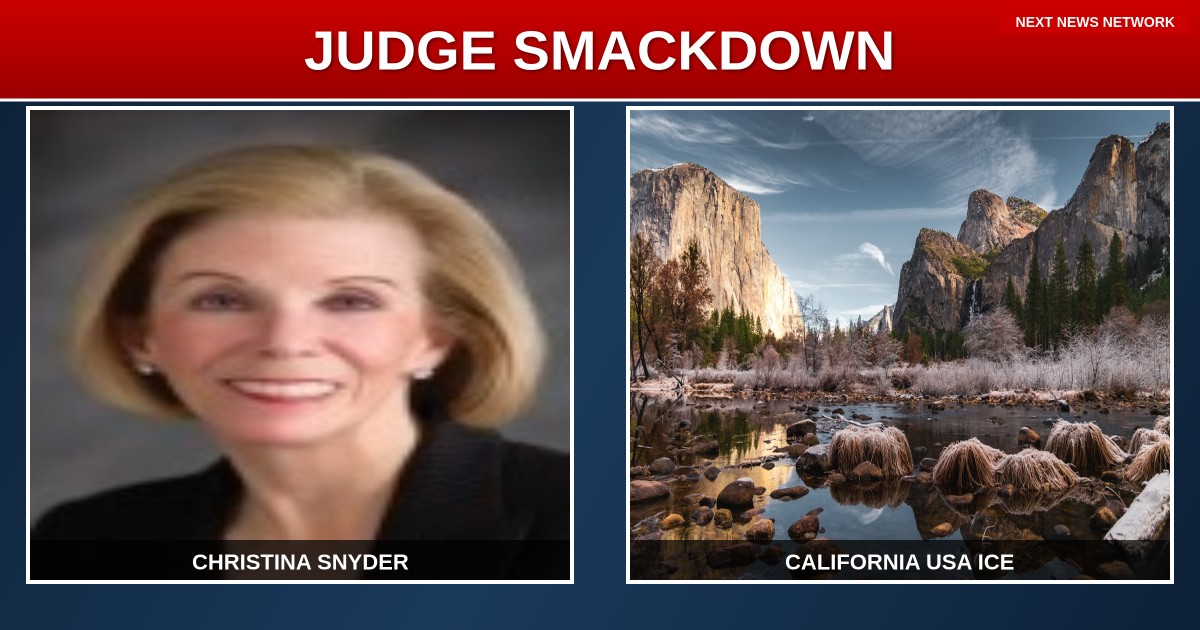 VICTORY: Federal Judge SMACKS DOWN California's Anti-ICE Mask Ban in Major Trump Win