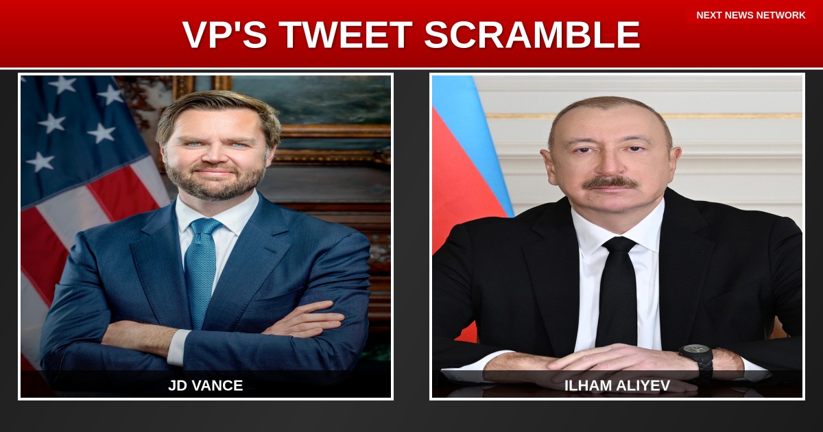 OOPS: VP Vance's Team Scrambles After 'Armenian Genocide' Tweet Gets Memory-Holed During Delicate Azerbaijan Visit