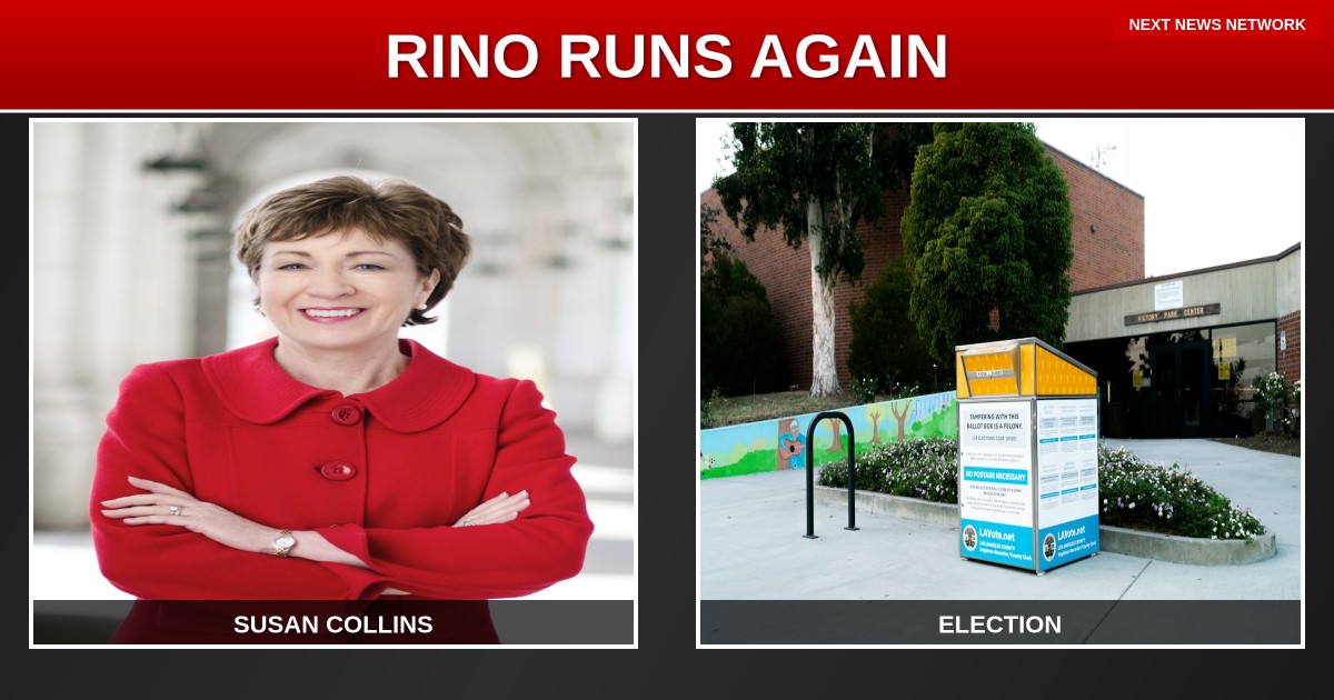 RINO ALERT: Susan Collins CONFIRMS She's Running Again - Maine Patriots Deserve Better