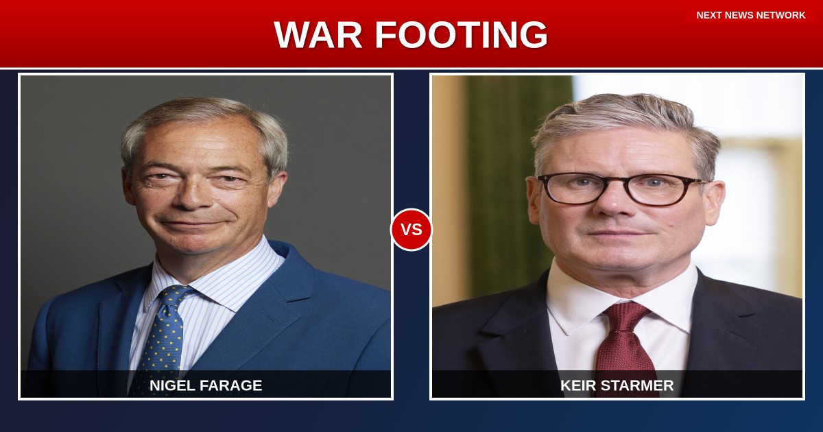 BREAKING: Brexit Hero Farage Prepares 'WAR FOOTING' as Socialist Starmer Government CRUMBLES