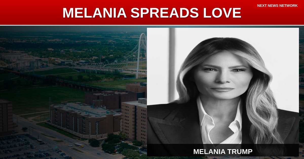 HEARTWARMING: First Lady Melania Trump to Bring Valentine's Joy to Sick Children at NIH