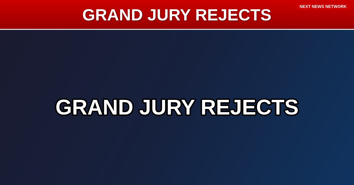 DEEP STATE STRIKES OUT: Grand Jury REJECTS DOJ Plot to Prosecute Democrats Who Urged Military Defiance