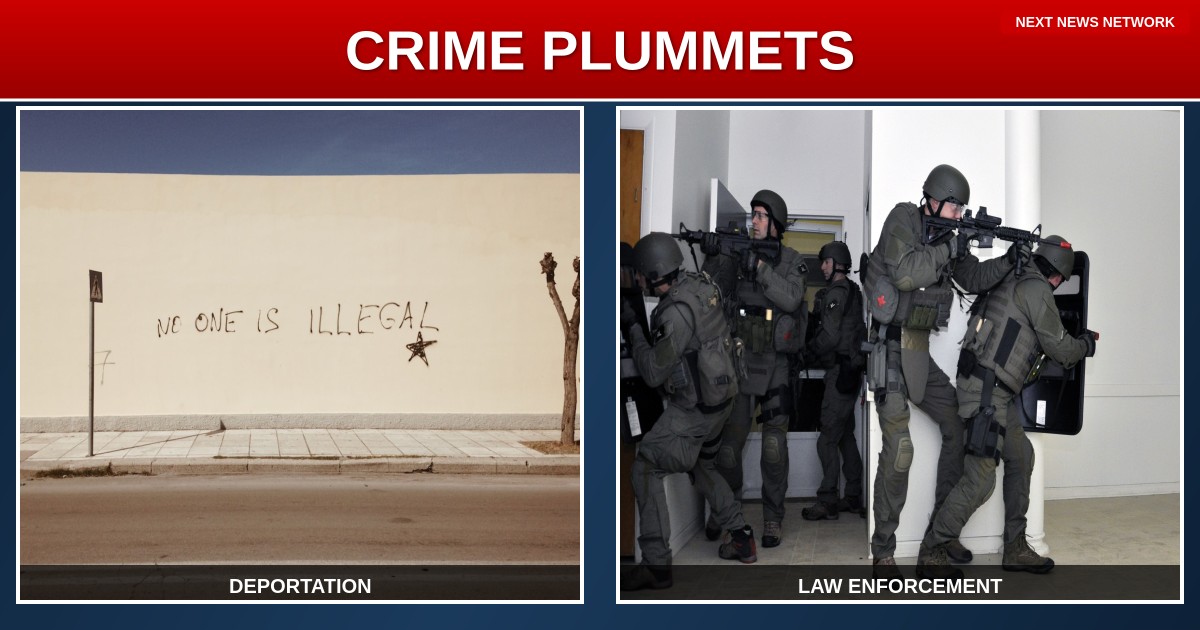 BREAKING: Murder Rates PLUMMET as Trump's Deportation Machine Removes Criminal Aliens - Media Goes SILENT