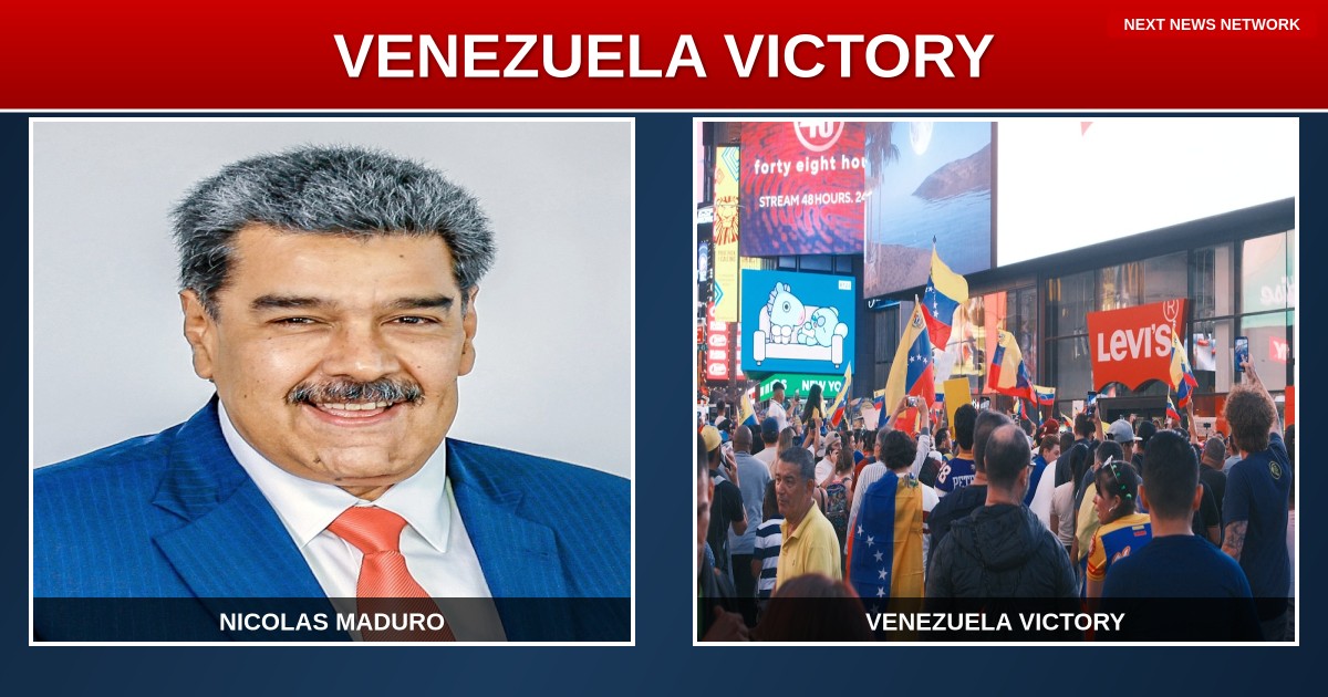 VICTORY: Venezuela FINALLY Rolls Out Red Carpet - The Only Thing Missing Was a MAGA Hat