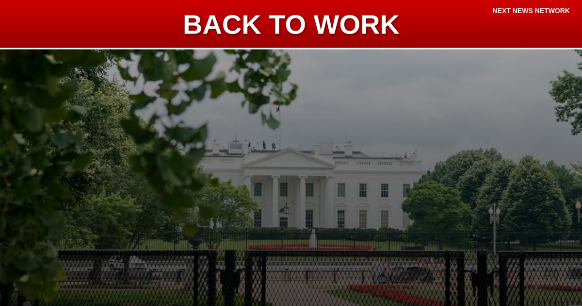 BACK TO WORK: President Trump and First Lady Return to White House After Busy Holiday Weekend