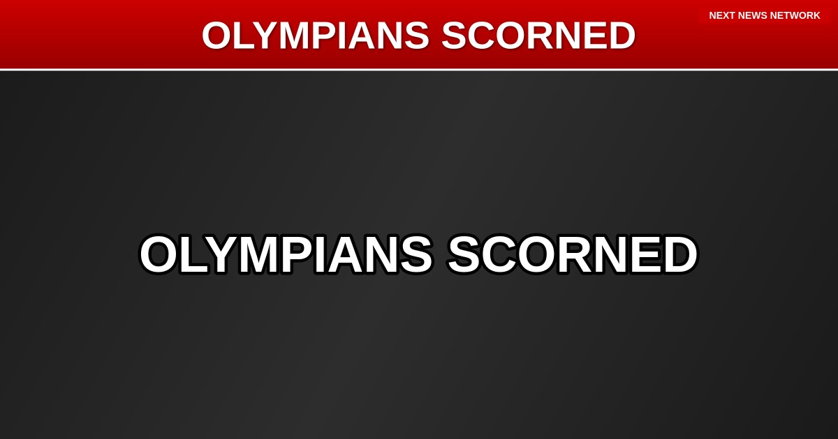 ANTI-AMERICAN Olympians DESERVE Our Scorn, Not Our Support