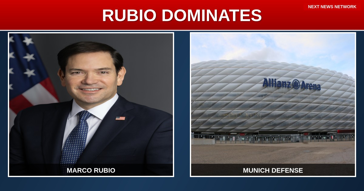 RUBIO DELIVERS POWERHOUSE Defense of America at Munich Security Conference