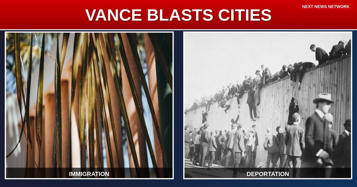 Vance BLASTS Sanctuary Cities: 'We Won't Stand By' While They Block Trump's Immigration Crackdown