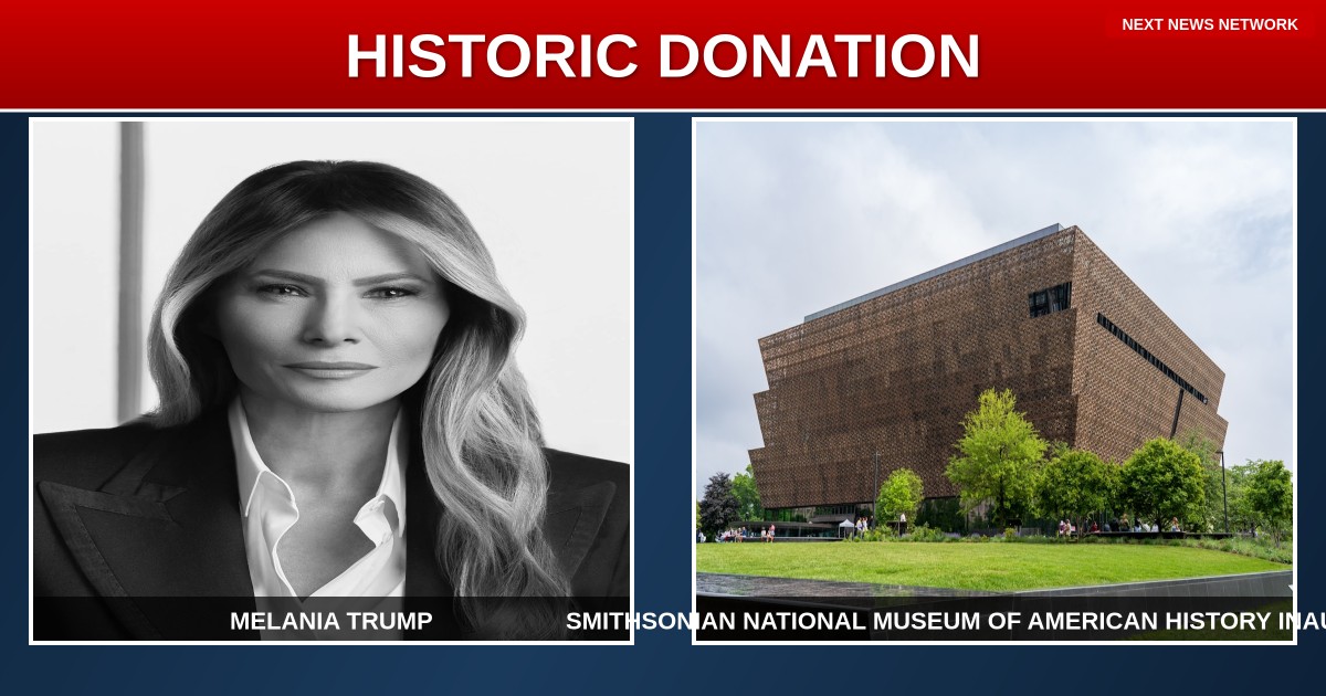 HISTORIC: First Lady Melania Trump Makes Smithsonian History with SECOND Inaugural Gown Donation