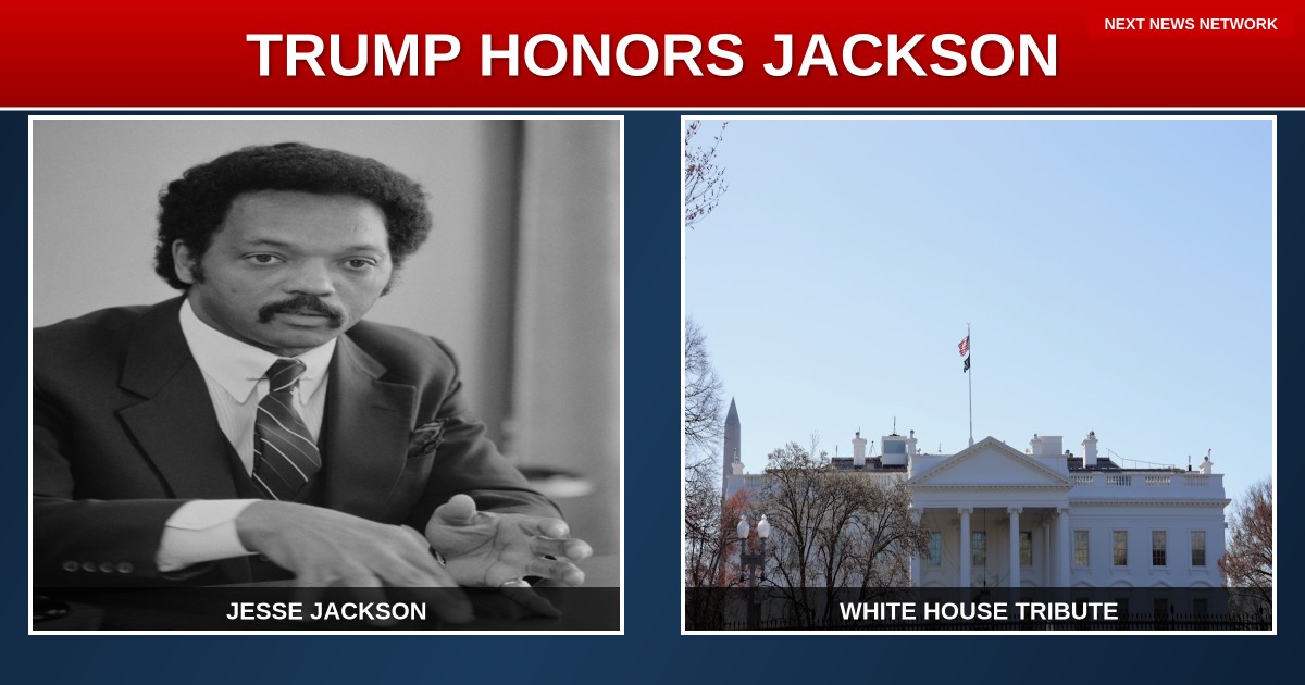 HONORING A LEGACY: Trump Pays Tribute to Rev. Jesse Jackson at White House Black History Month Reception