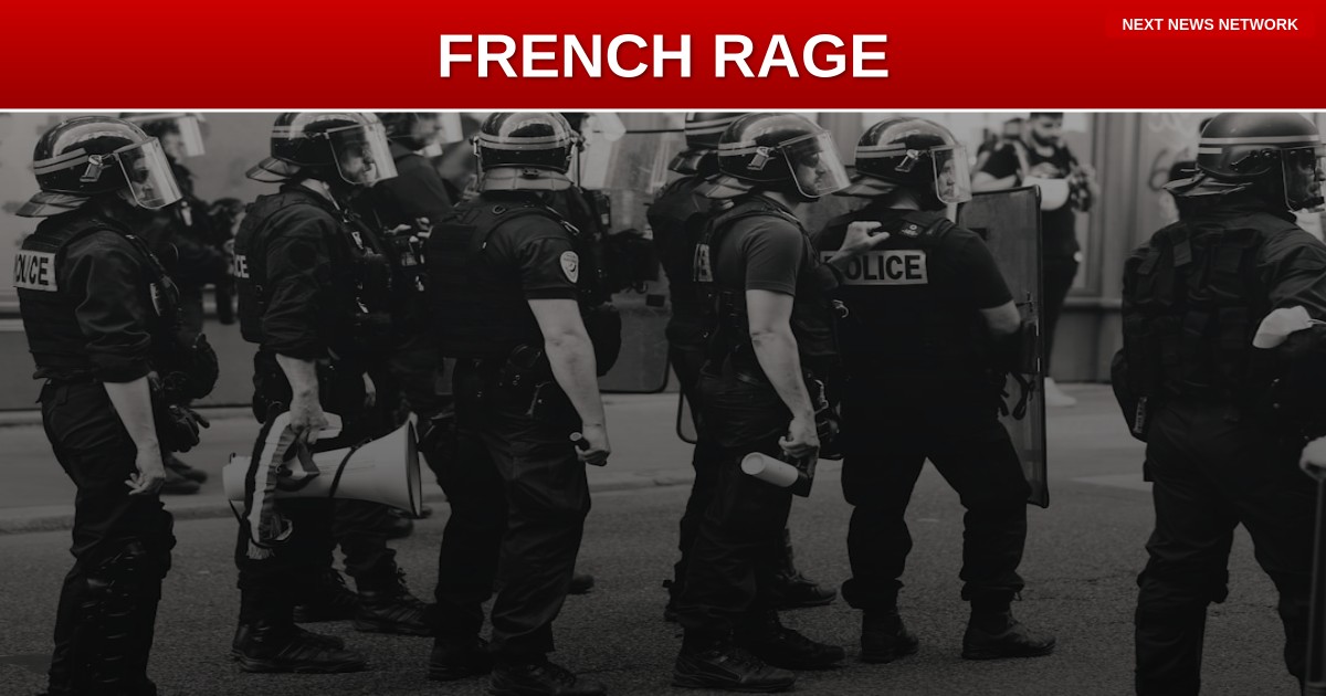 MASSIVE Crowds in France RAGE Against 'Antifa Murderers' After Conservative Student Killed by Leftist Mob