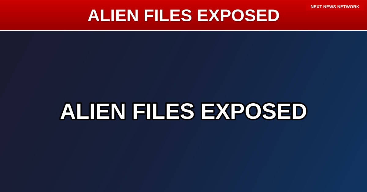 BOMBSHELL: Trump Orders COMPLETE Alien File Release After Obama's Classified Slip-Up