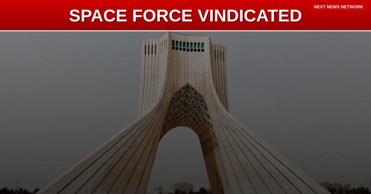 VINDICATED: Space Force DEMOLISHES Iran's Military While Democrats Who Called It 'Useless' Stay Silent