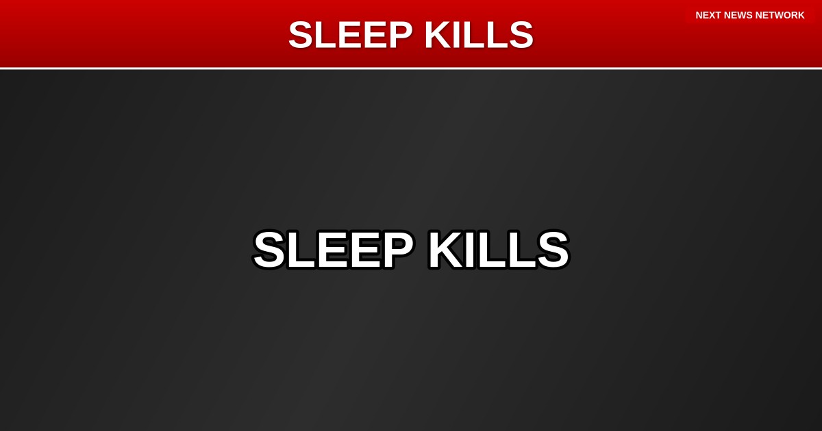 EXPOSED: Government Sleep Experiment Destroys 70% of Cancer-Fighting Cells - 1.6 Billion People Are Guinea Pigs