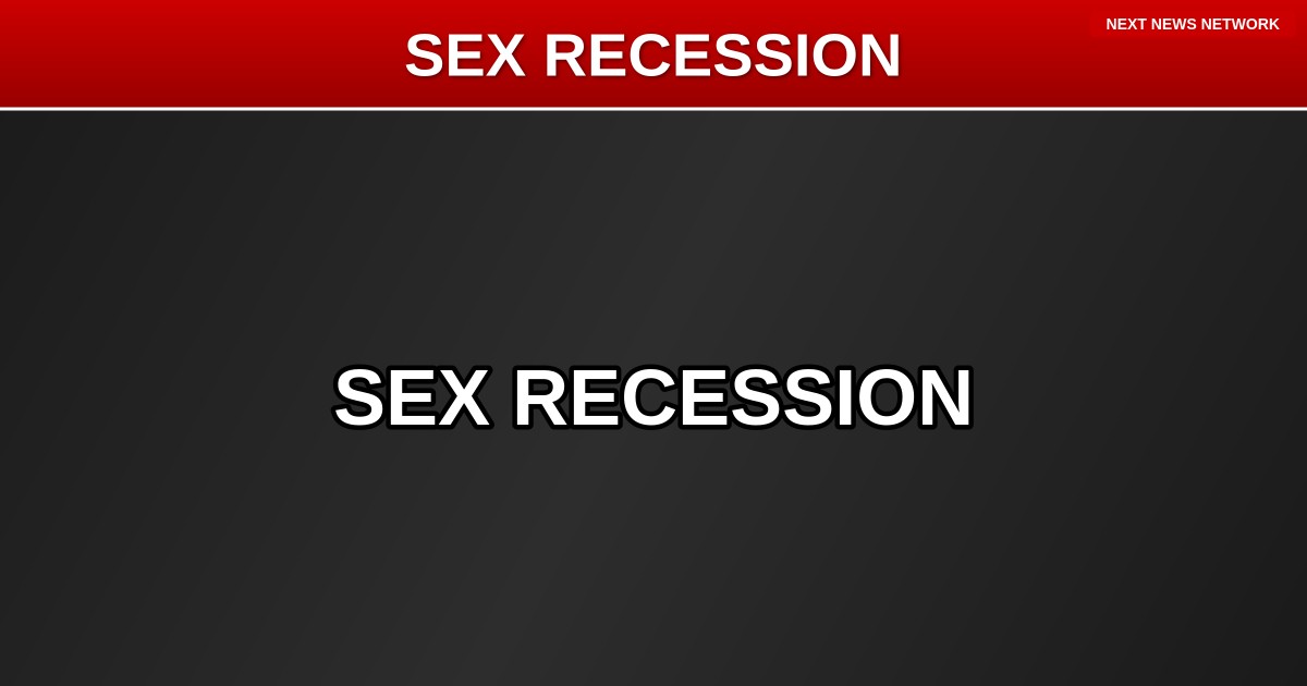 WOKE CULTURE DESTROYING AMERICA: Sex Recession RAVAGES Young Americans as Traditional Values COLLAPSE