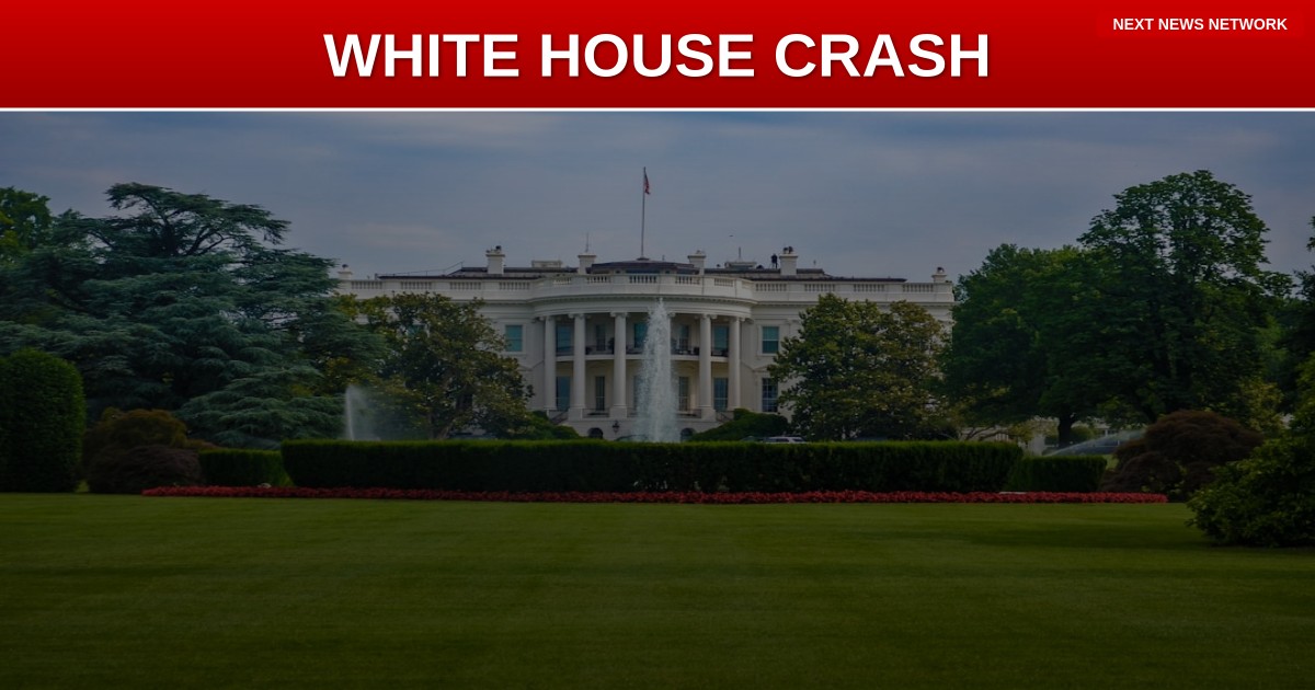BREAKING: Car CRASHES Through White House Security Barricade, Driver in Custody