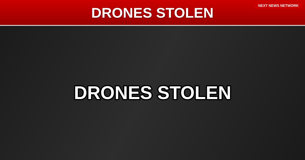 SECURITY BREACH: Military Drones STOLEN from Fort Campbell as FBI Scrambles with Measly $5K Reward