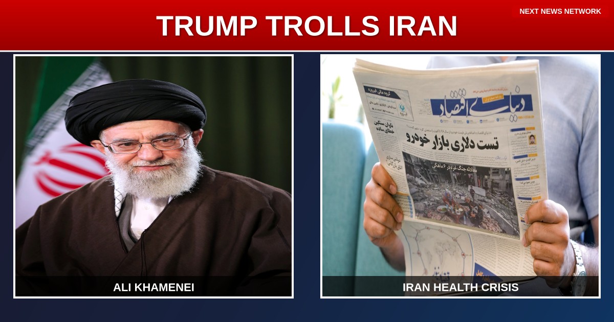 BREAKING: Trump White House TROLLS Iran As Terror Regime Scrambles to Hide 'Supreme Leader' Health Crisis